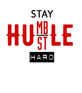 Air Jordan 1 KO White T-Shirt (Stay Humble Hustle Hard)