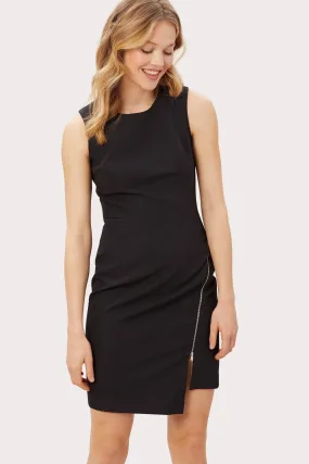 Cady Zipper Sheath Dress