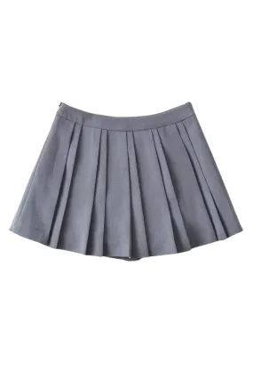 'Camila' High Waist Pleated Skirt (3 Colors)