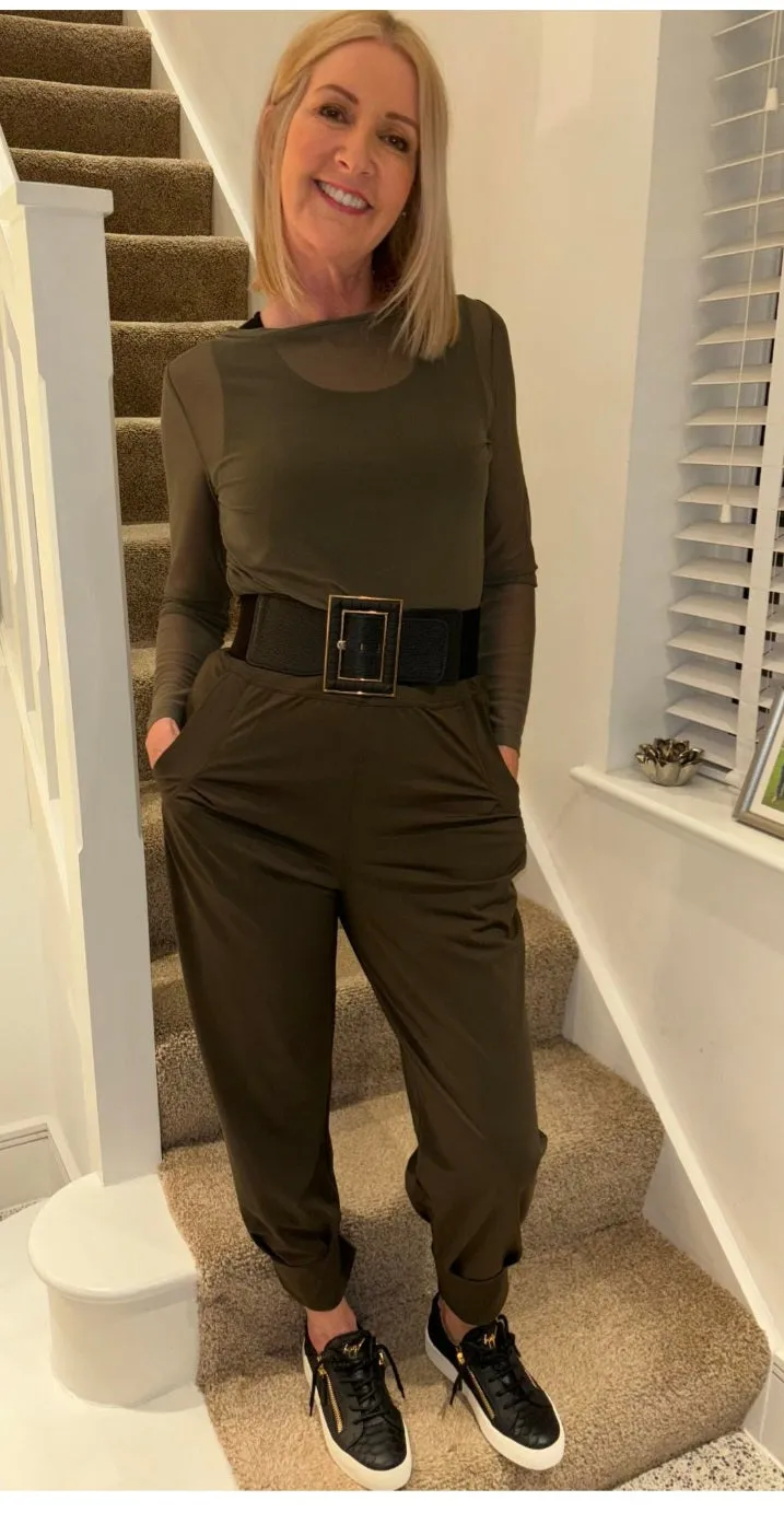 Maya Maya Travel Pants KHAKI