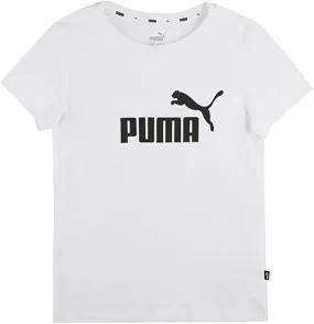 Puma Girls' short sleeve t-shirt ESS Logo Tee G 587029 02 white