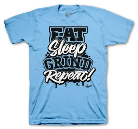 Retro 11 Legend Blue Shirt - Daily Routine - Blue