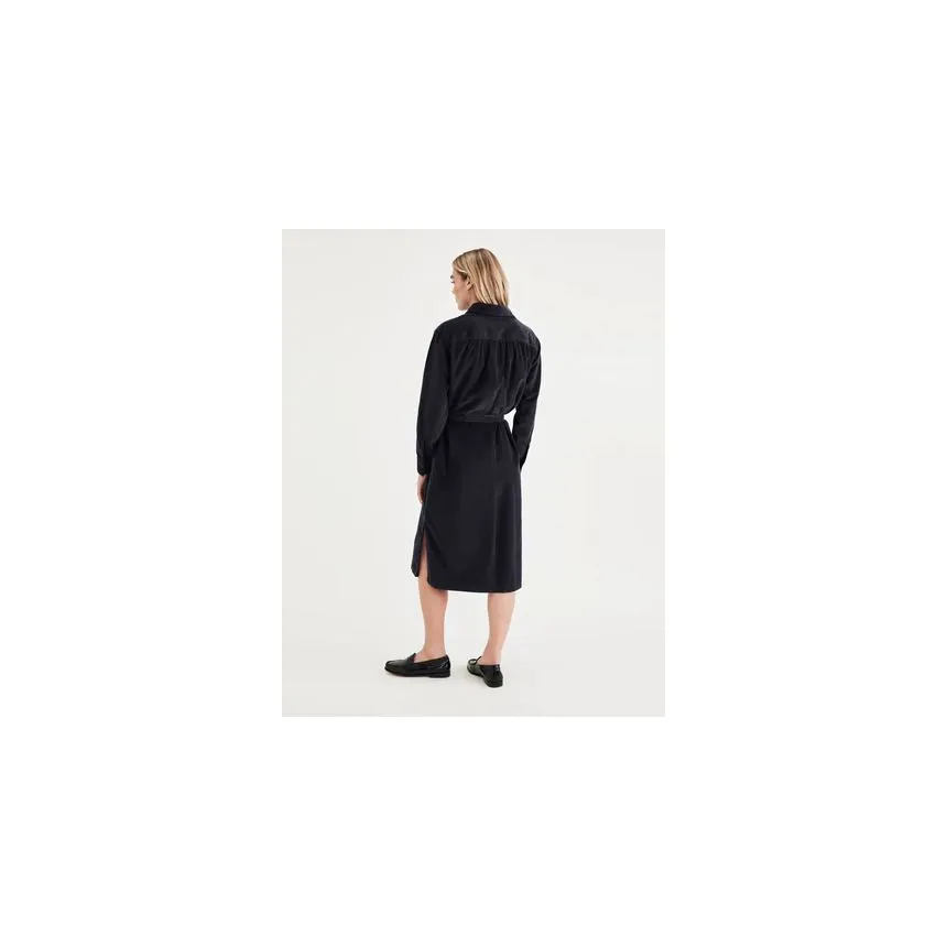 Vestido Dockers Midi Dress Navy Blazer Para Mujer