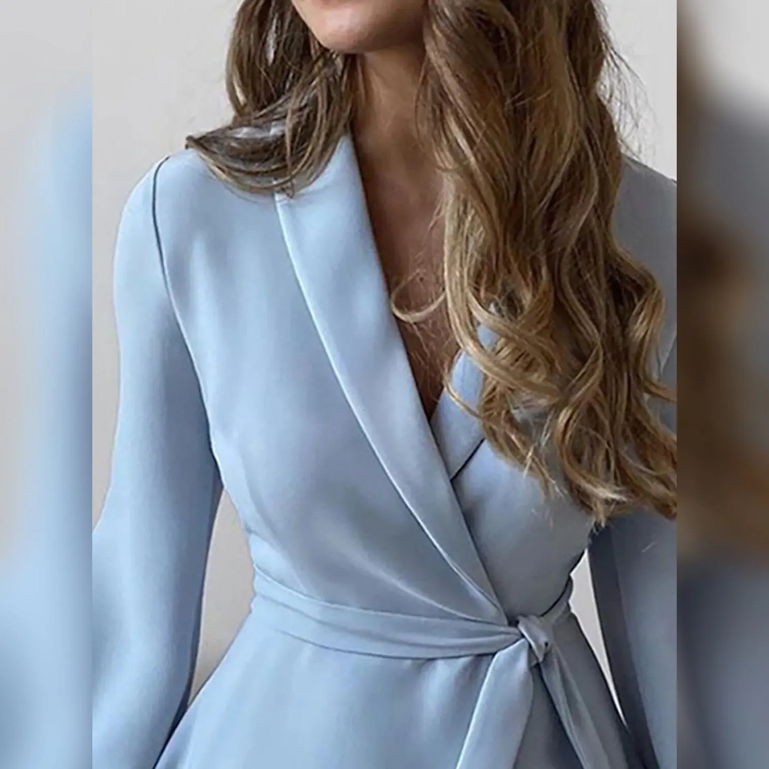 Women's Blazer A Line Modern Dress